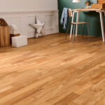 Parquet teck massif - Brut - 15 x 90 mm