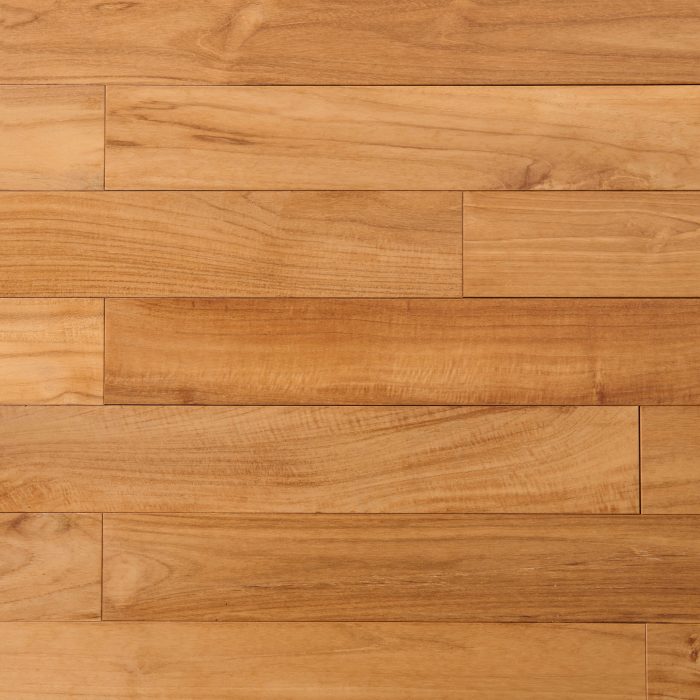 Parquet teck massif - Brut - 15 x 90 mm – Image 2