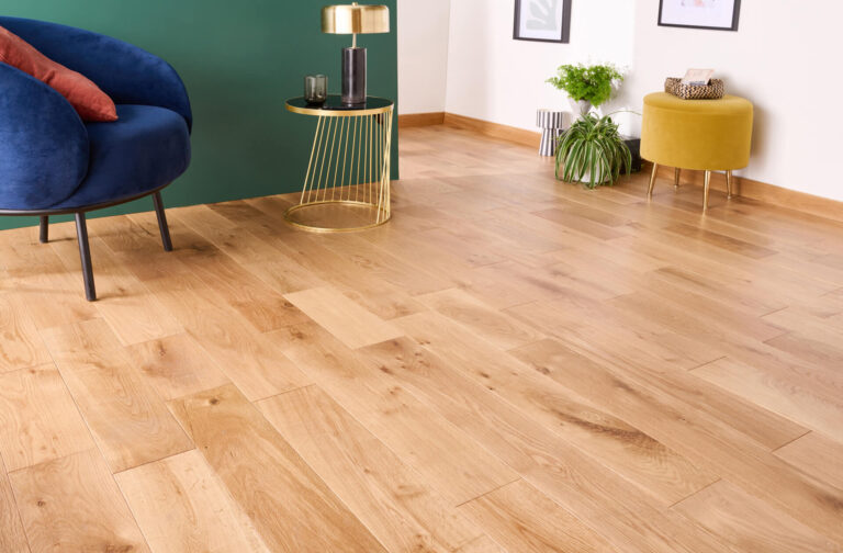 Parquet chêne massif – Naturel – 18 x 150 mm