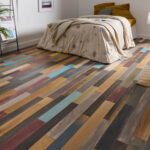 Parquet chêne massif - Multicolore - 15 x 75/90 mm