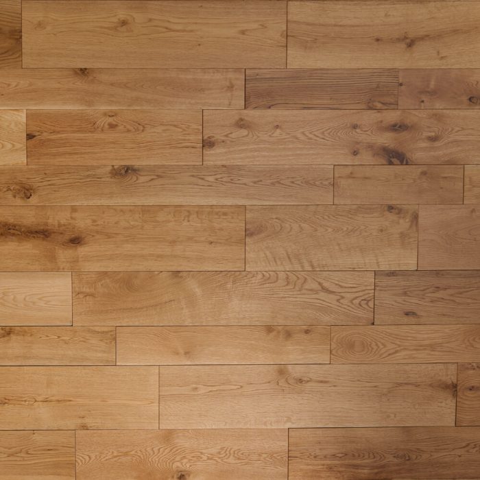 Parquet chêne massif - Pose à la Française - 18 x 90/125/150 mm – Image 2