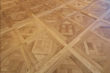 Parquet Versailles - Contrecollé chêne - 15 x 600 x 600 mm - Naturel