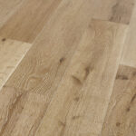 Parquet cérusé blanc - Chêne massif - 15 x 125 mm