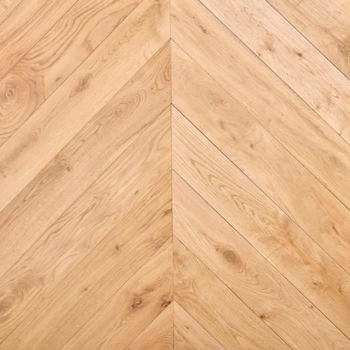 Parquet Point de Hongrie - Chêne massif - 18 x 90 mm - Naturel – Image 2