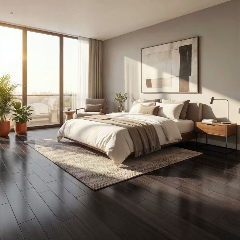 Parquet Cocotier – Teinté Noir – 15 x 90 mm