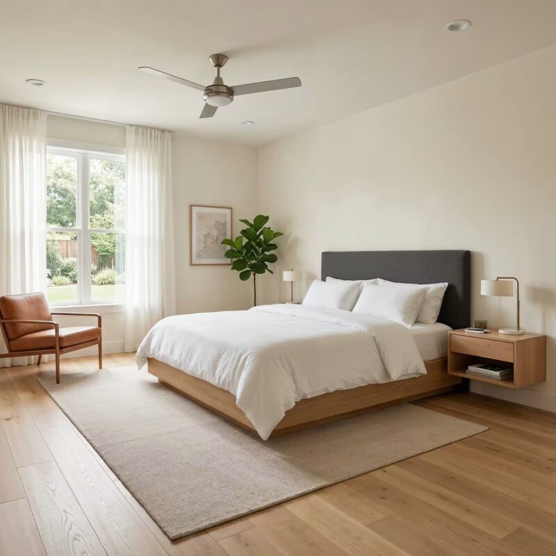 Parquet contrecollé chêne – Naturel – 18 x 125 mm