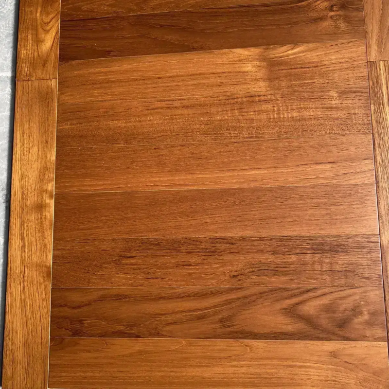 Parquet teck massif – Verni – 15 x 90 mm – Longueurs fixes 60cm